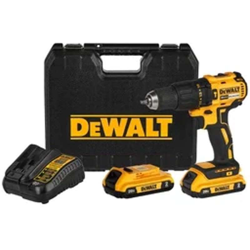 Parafusadeira Furadeira de Impacto DeWalt DCD778 20V com maleta